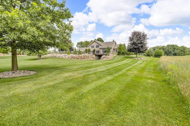 12500 Round Lake Rd, Horton, MI 49246 - view of grassy yard