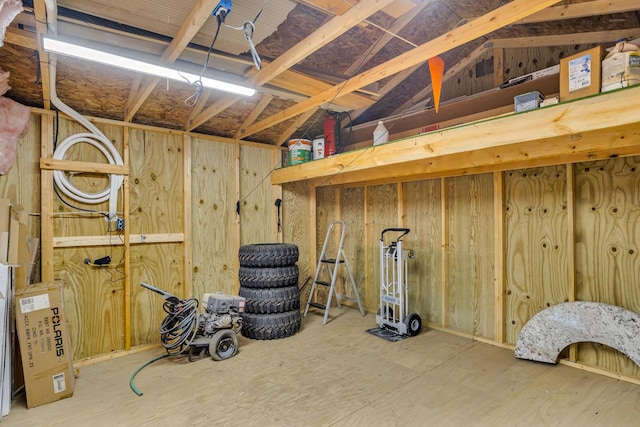 12500 Round Lake Rd, Horton, MI 49246 - view of storage