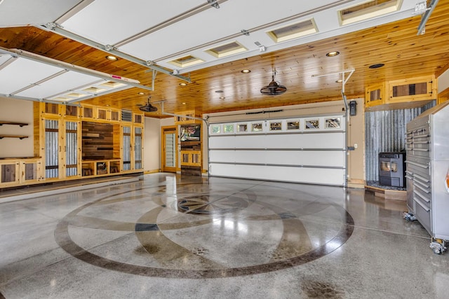 12500 Round Lake Rd, Horton, MI 49246 - view of garage