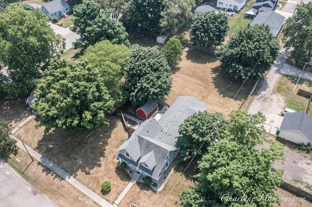 126 E Cherry St, Wayland, MI 49348 - aerial perspective of suburban area