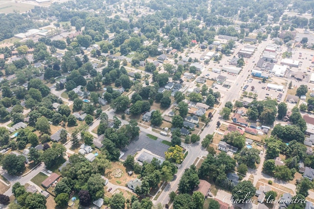 126 E Cherry St, Wayland, MI 49348 - aerial view of property and surrounding area