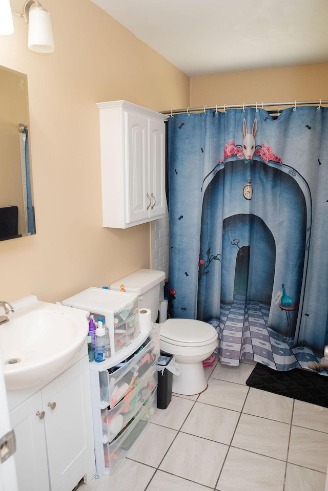 9641 Wilkie St, Taylor, MI 48180 - bathroom featuring vanity and tile patterned flooring