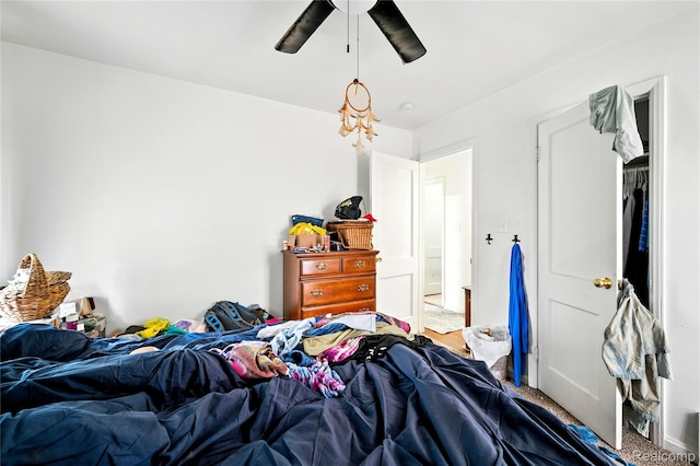 18995 Fielding St, Detroit, MI 48219 - bedroom featuring a ceiling fan