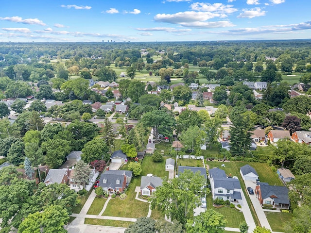 2213 N Wilson Ave, Royal Oak, MI 48073 - aerial perspective of suburban area