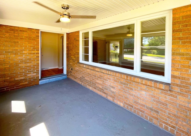2707 Byron Center Ave SW, Wyoming, MI 49519 - view of patio with ceiling fan