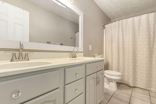 12912 Valley Dr, Wayland, MI 49348 - bathroom with tile patterned floors and double vanity