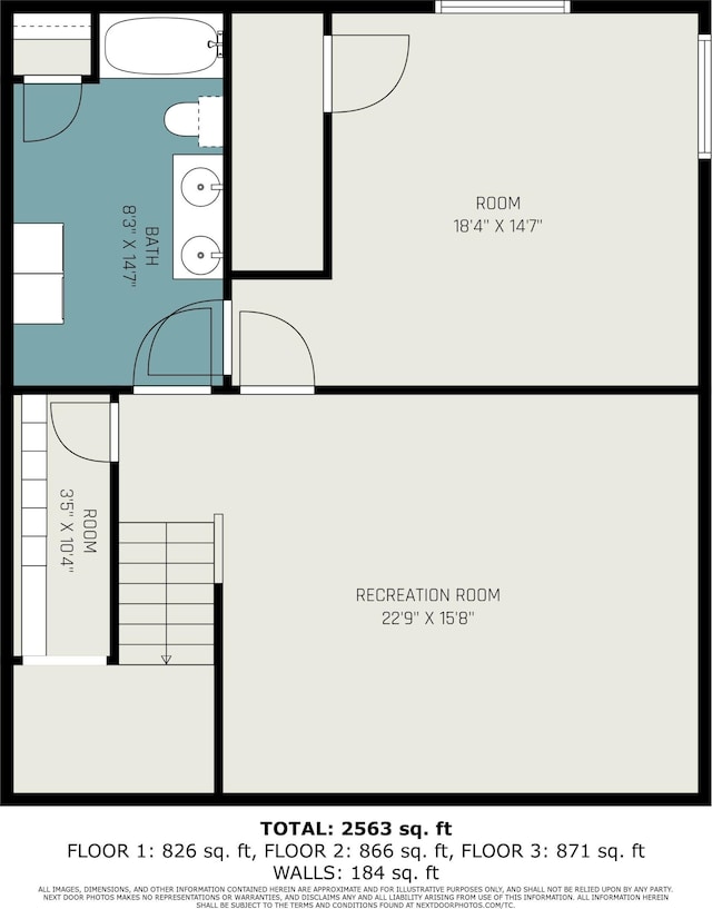 12912 Valley Dr, Wayland, MI 49348 - view of room layout