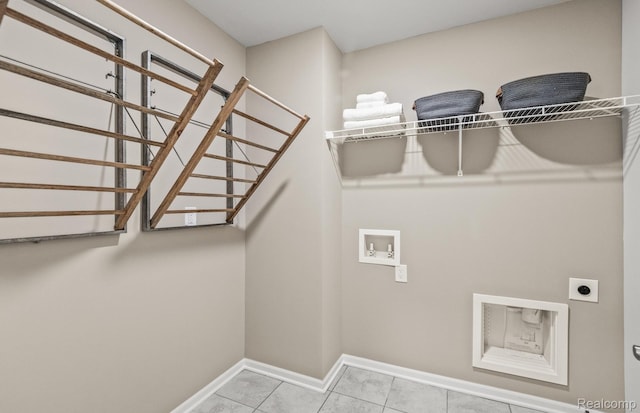 4066 Nottingham Cir, Clarkston, MI 48346 - laundry area with electric dryer hookup and hookup for a washing machine