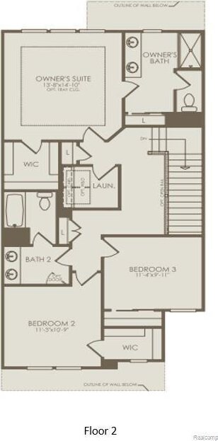4066 Nottingham Cir, Clarkston, MI 48346 - view of room layout