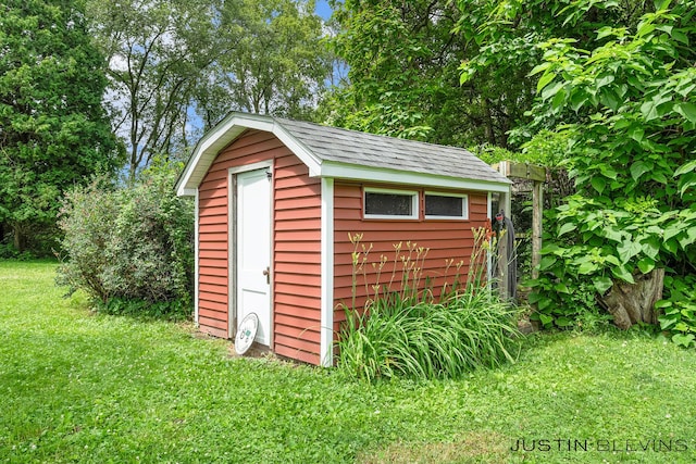 8277 Alpine Ave NW, Sparta, MI 49345 - view of shed