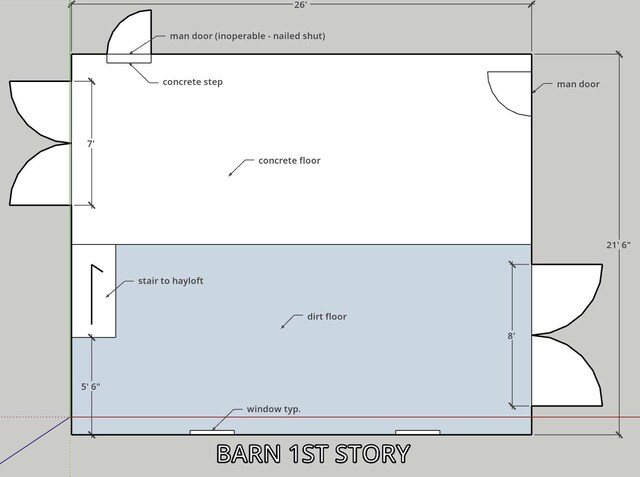 8277 Alpine Ave NW, Sparta, MI 49345 - view of home floor plan