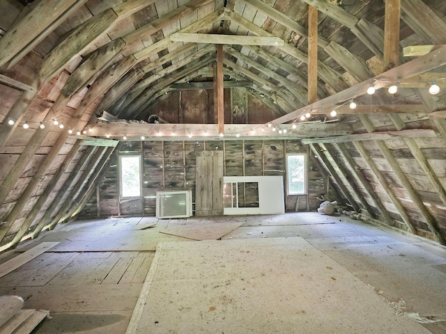 8277 Alpine Ave NW, Sparta, MI 49345 - view of unfinished attic