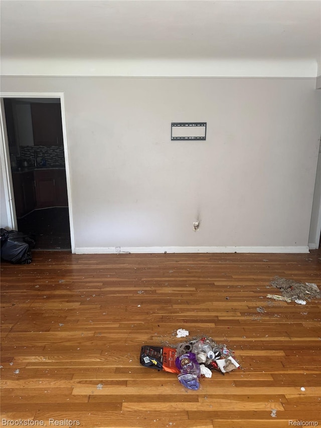 20491 Sumner, Redford, MI 48240 - unfurnished room featuring wood-type flooring