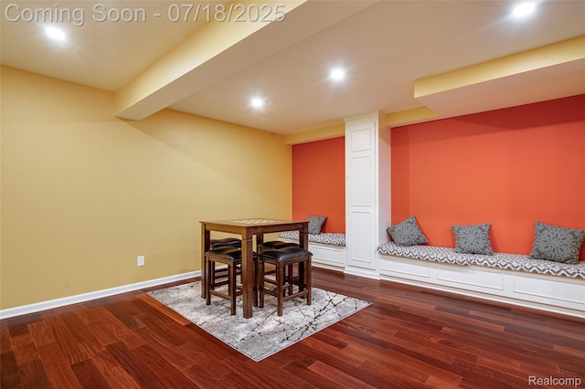 24352 Cavendish Ave W, Novi, MI 48375 - dining space with wood finished floors and recessed lighting