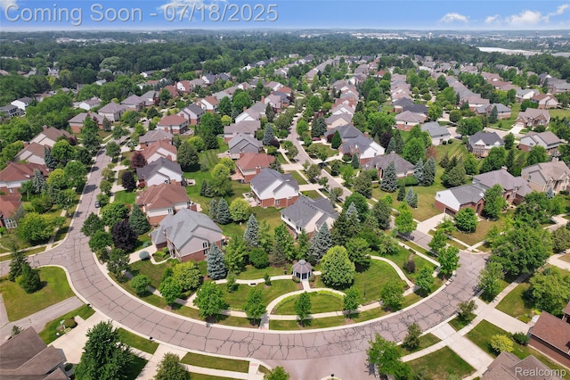 24352 Cavendish Ave W, Novi, MI 48375 - aerial perspective of suburban area