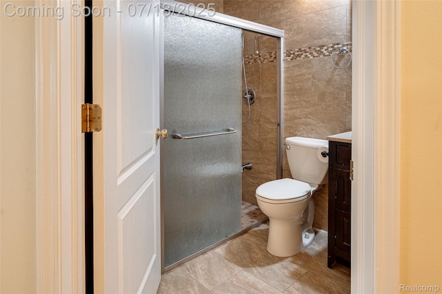 24352 Cavendish Ave W, Novi, MI 48375 - bathroom with vanity and a shower stall