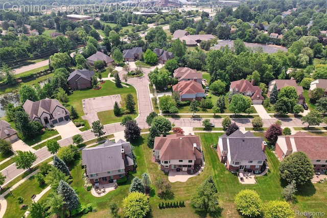 24352 Cavendish Ave W, Novi, MI 48375 - aerial view of residential area