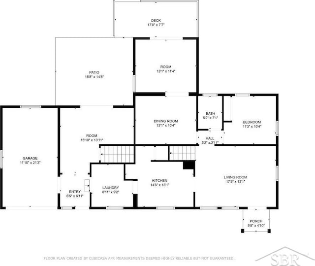 3704 Concord St, Midland, MI 48642 - view of floor plan / room layout