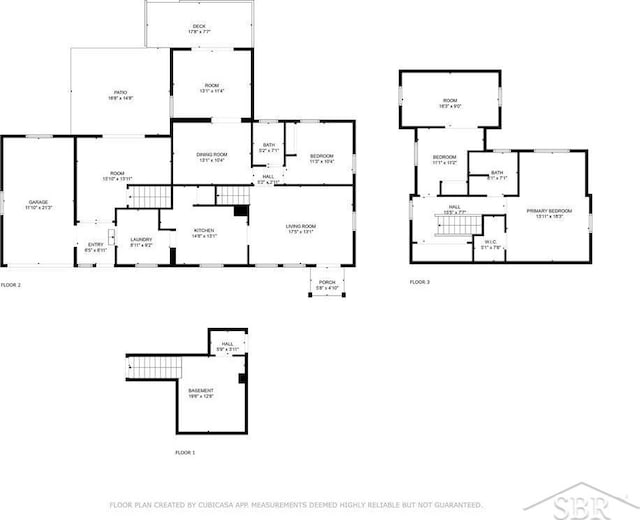 3704 Concord St, Midland, MI 48642 - view of property floor plan