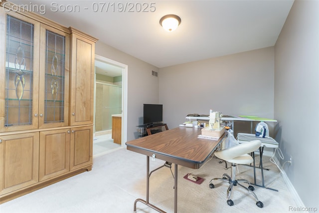 10827 Sparkling Waters Ct, South Lyon, MI 48178 - office with light colored carpet