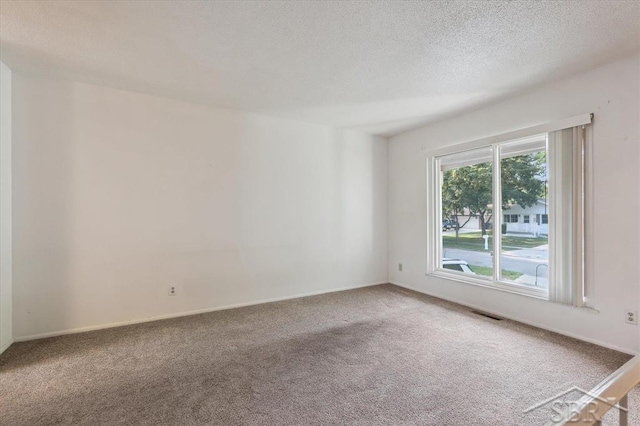 3118 Spruce St, Midland, MI 48640 - carpeted spare room featuring baseboards and a textured ceiling