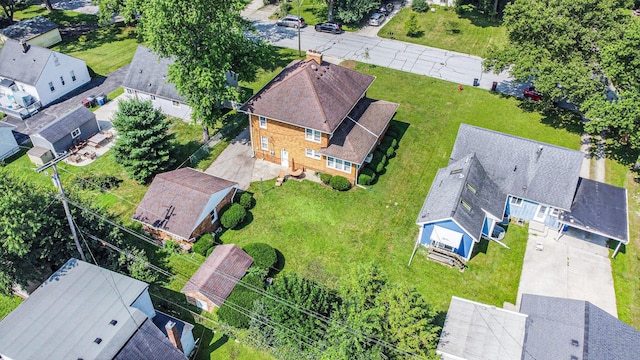 2551 Elmwood Ave, Ann Arbor, MI 48104 - aerial perspective of suburban area