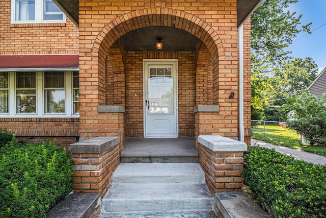 2551 Elmwood Ave, Ann Arbor, MI 48104 - entrance to property with brick siding