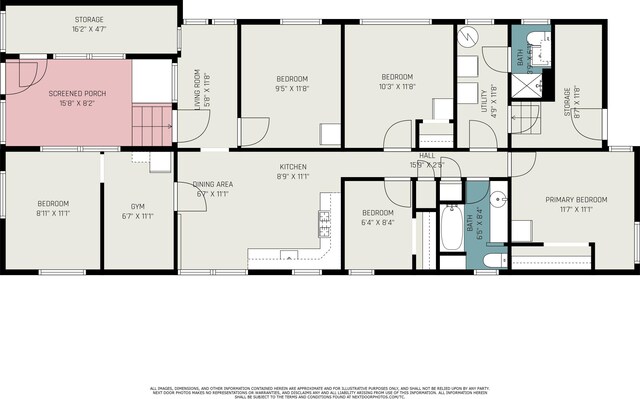 view of floor plan / room layout