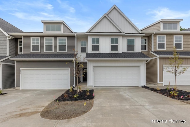 3349 Kings River St SW Unit 36, Wyoming, MI 49418 - craftsman inspired home with an attached garage, driveway, and roof with shingles