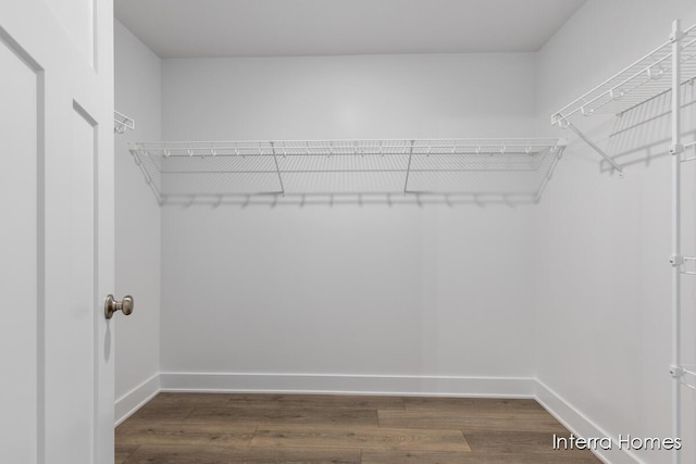 3349 Kings River St SW Unit 36, Wyoming, MI 49418 - walk in closet with dark wood finished floors