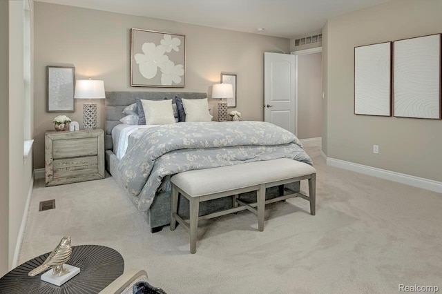 809 Cortland Ln, Troy, MI 48085 - bedroom featuring light carpet and baseboards