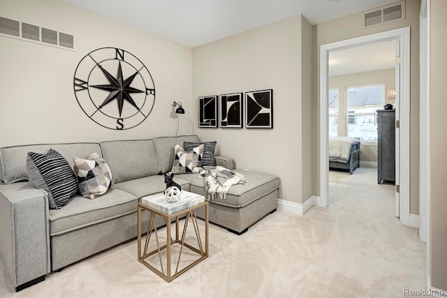 809 Cortland Ln, Troy, MI 48085 - living room with baseboards and light carpet