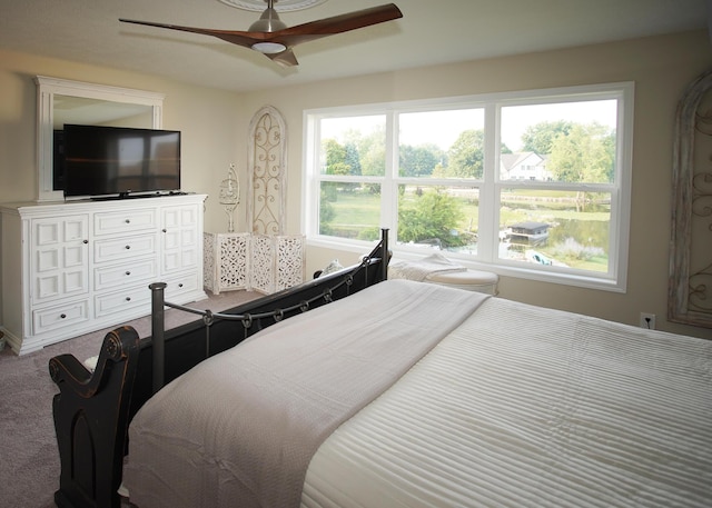 8440 Irish Mist, Onsted, MI 49265 - bedroom with carpet flooring, multiple windows, and ceiling fan