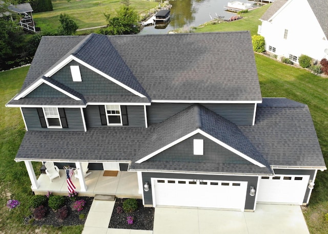 8440 Irish Mist, Onsted, MI 49265 - view of subject property featuring a large body of water