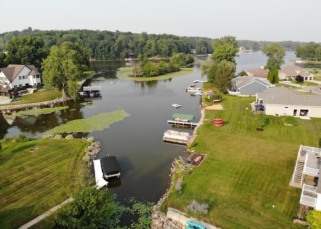 8440 Irish Mist, Onsted, MI 49265 - aerial view of a nearby body of water