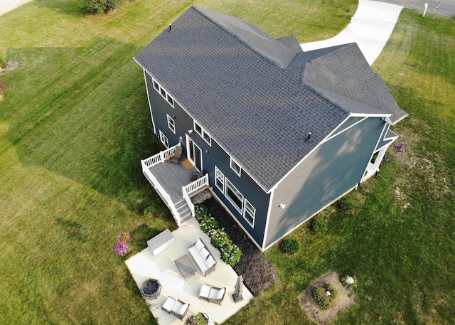 8440 Irish Mist, Onsted, MI 49265 - view from above of property