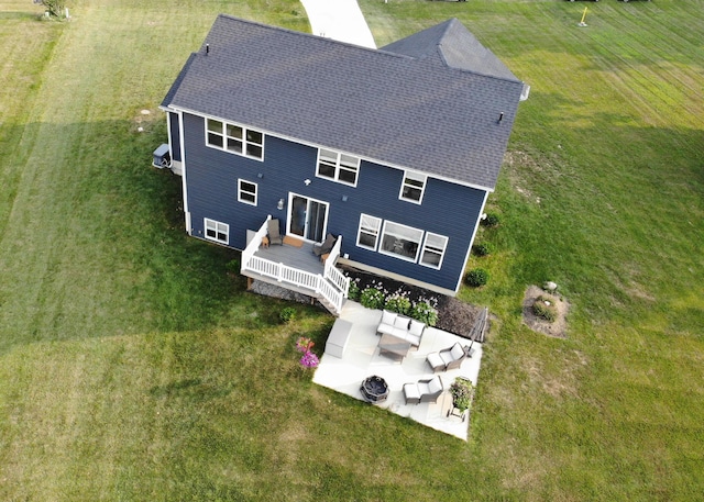 8440 Irish Mist, Onsted, MI 49265 - aerial view of property and surrounding area