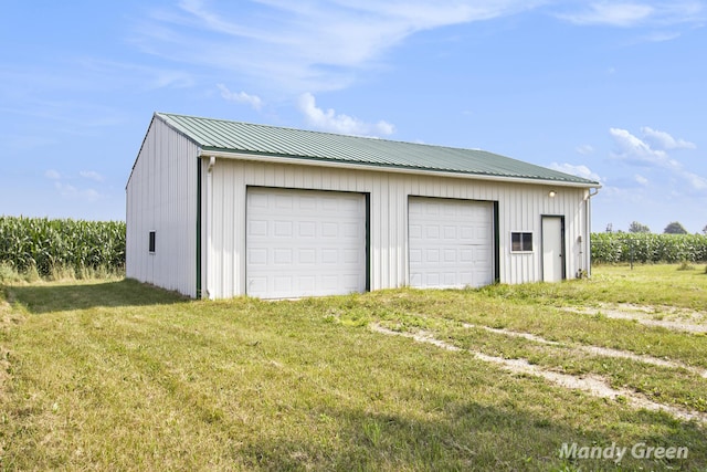 4651 E Pierce Rd, Ithaca, MI 48847 - view of detached garage