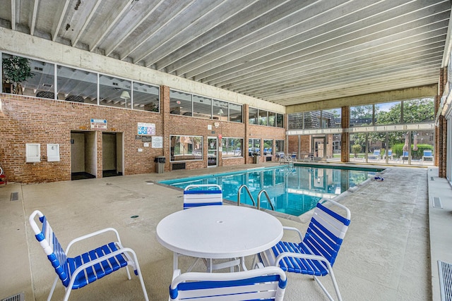 2150 Pauline Blvd Unit 203, Ann Arbor, MI 48103 - indoor community pool with a patio