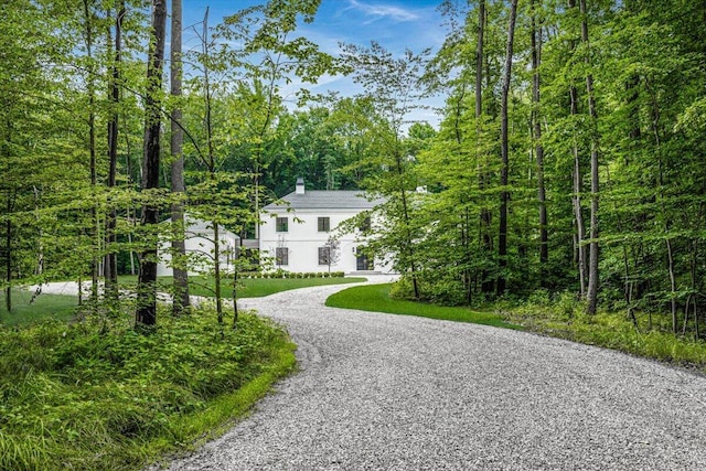 7462 Youngren Rd, Three Oaks, MI 49128 - view of home's community featuring curved driveway