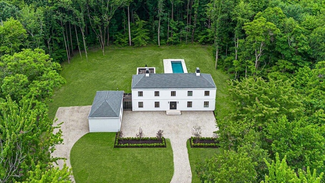7462 Youngren Rd, Three Oaks, MI 49128 - view from above of property