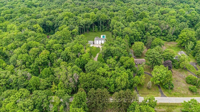 7462 Youngren Rd, Three Oaks, MI 49128 - aerial overview of property's location with a forest
