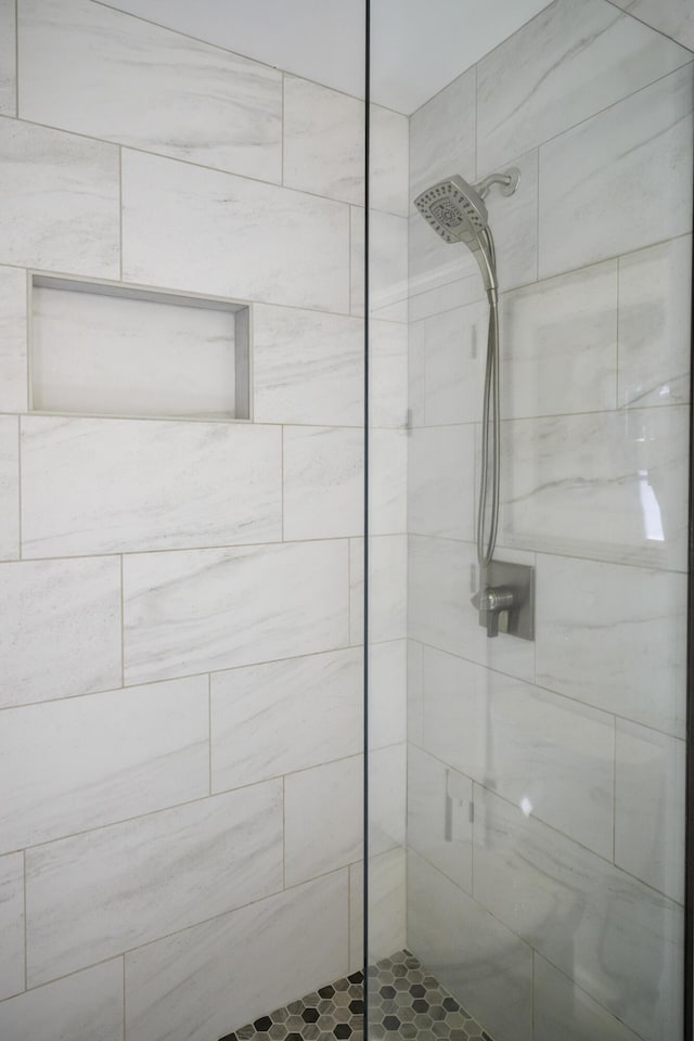 1227 Beech Dr, South Haven, MI 49090 - full bathroom featuring a tile shower