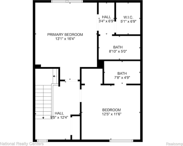 1236 University Dr, Pontiac, MI 48342 - view of home floor plan