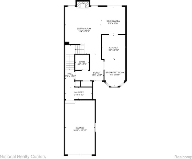 1236 University Dr, Pontiac, MI 48342 - view of home floor plan