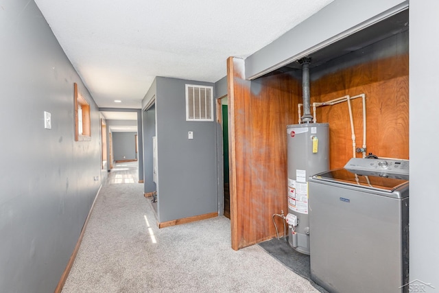 5010 N Pendell Rd, Alma, MI 48801 - utilities featuring washer / clothes dryer and water heater