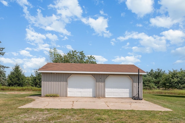 5010 N Pendell Rd, Alma, MI 48801 - view of detached garage