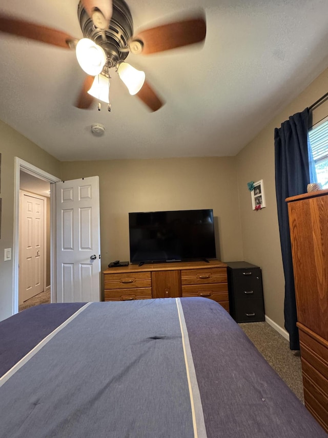 39909 Bridgeview St, Harrison Township, MI 48045 - bedroom with carpet floors and a ceiling fan