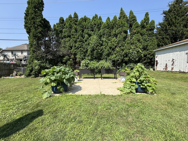 39909 Bridgeview St, Harrison Township, MI 48045 - view of yard with a patio area