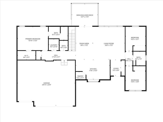6766 Baldwin St, Hudsonville, MI 49426 - view of floor plan / room layout